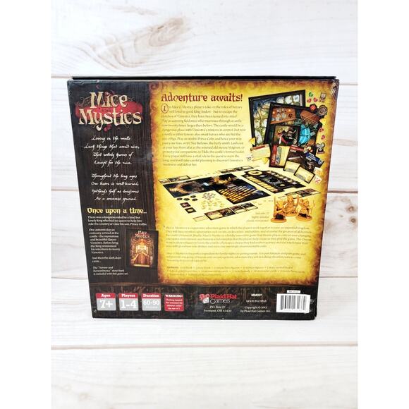 Mice and Mystics Board Game by Plaid Hat Games - Complete - Picture 2 of 15
